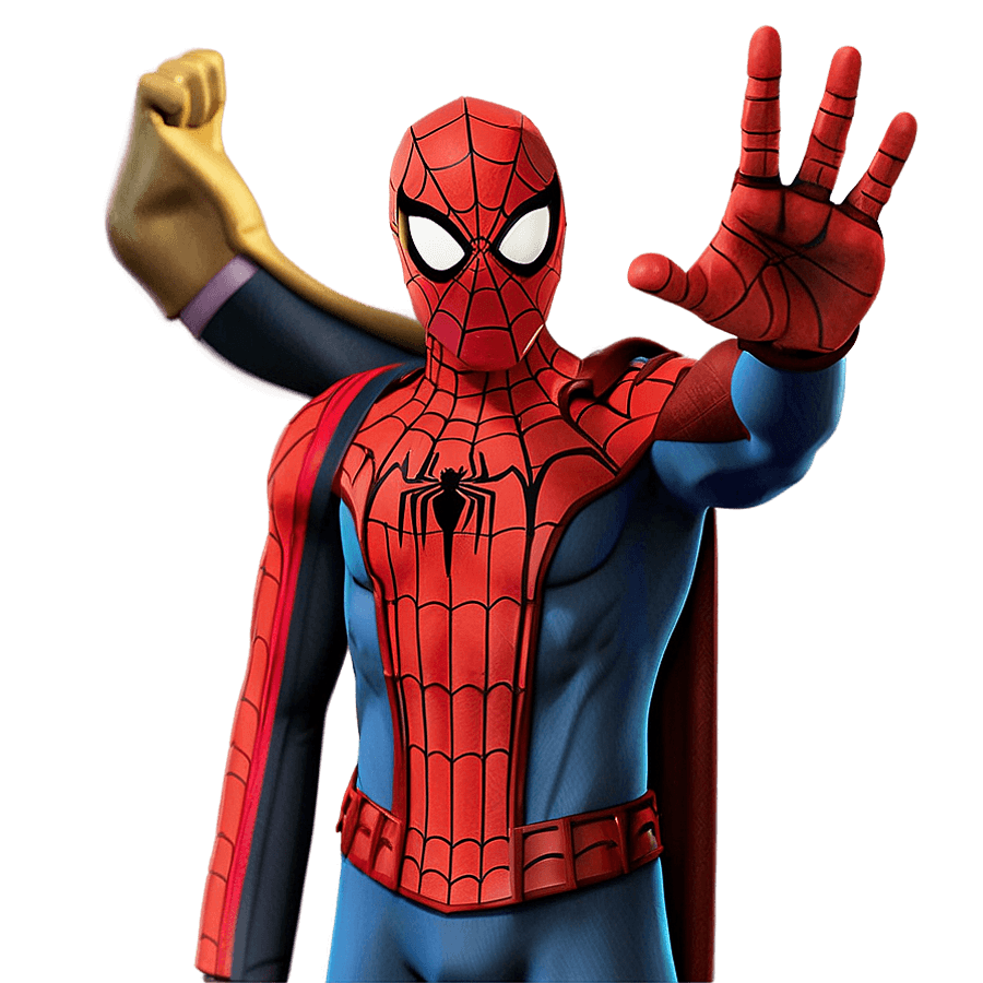 Spider-Man Cartoon Friends PNG 79