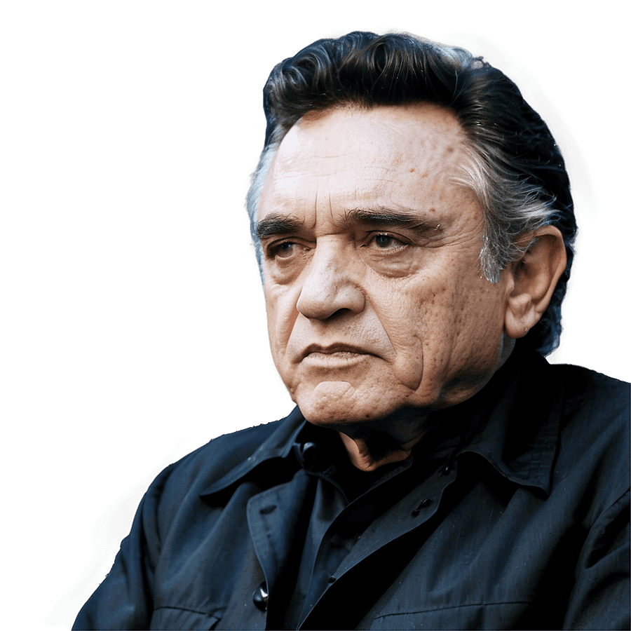 Johnny Cash Candid PNG 06242024