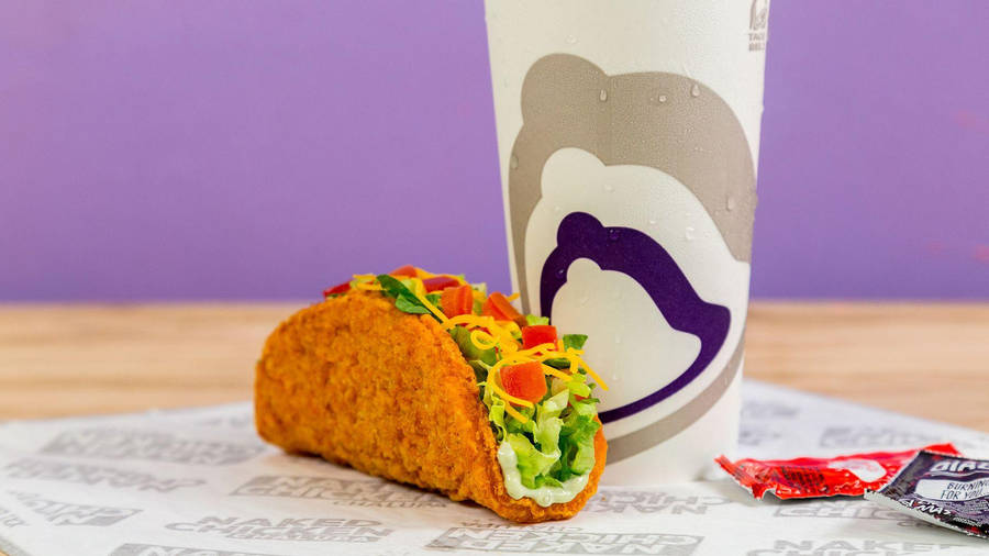 Fried Taco Bell Taco wallpaper 