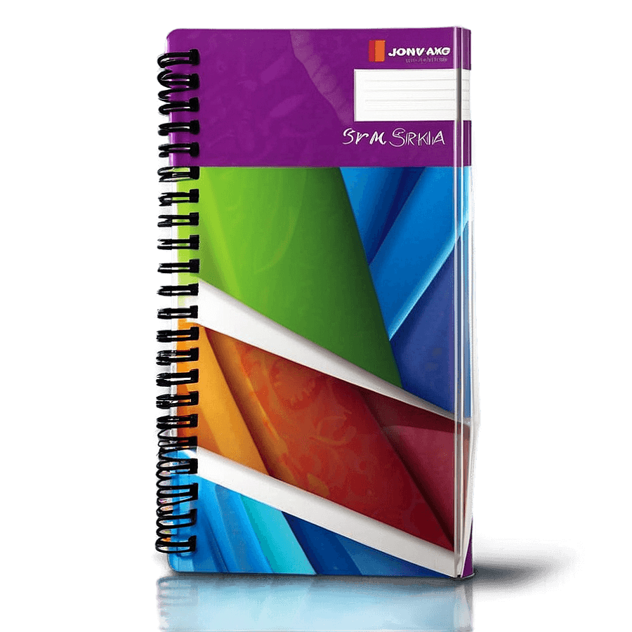 Spiral Binding Design PNG avh46