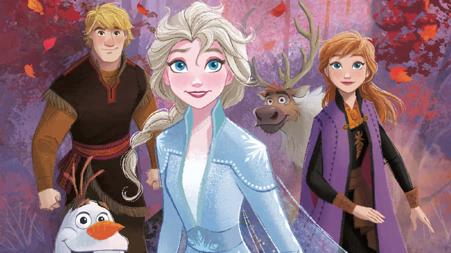 Frozen 2 background