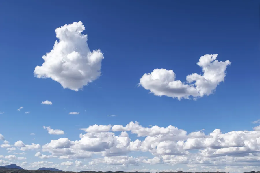 Blue Sky Background