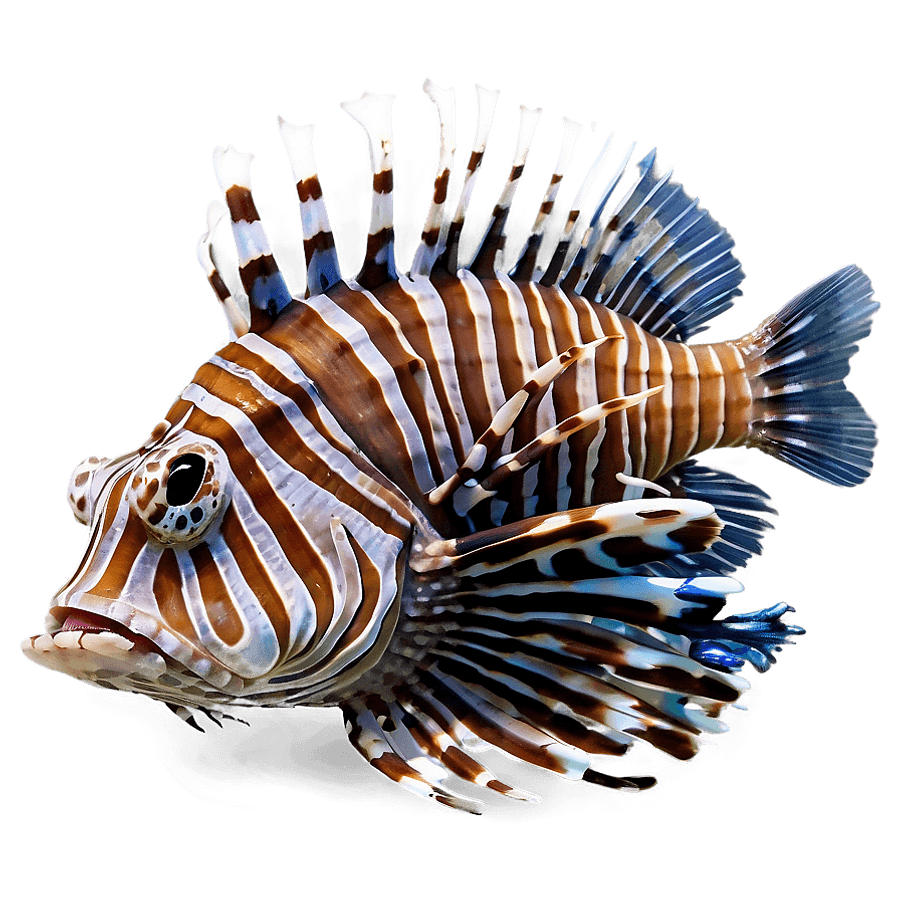 Peaceful Lionfish PNG avq82
