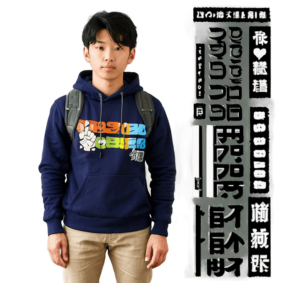 Anime-Themed Book Bag Otaku PNG 51