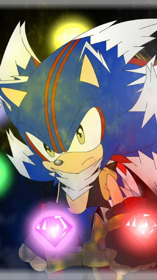 Papelde parede Chaos Emeralds 900 x 1599
