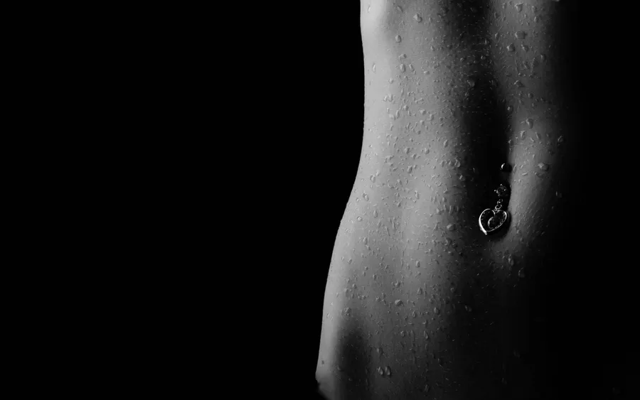 Dramatic Detail of a Trunk Piercing