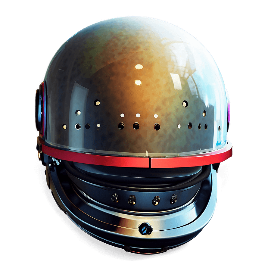 Space Helmet Design PNG 05252024