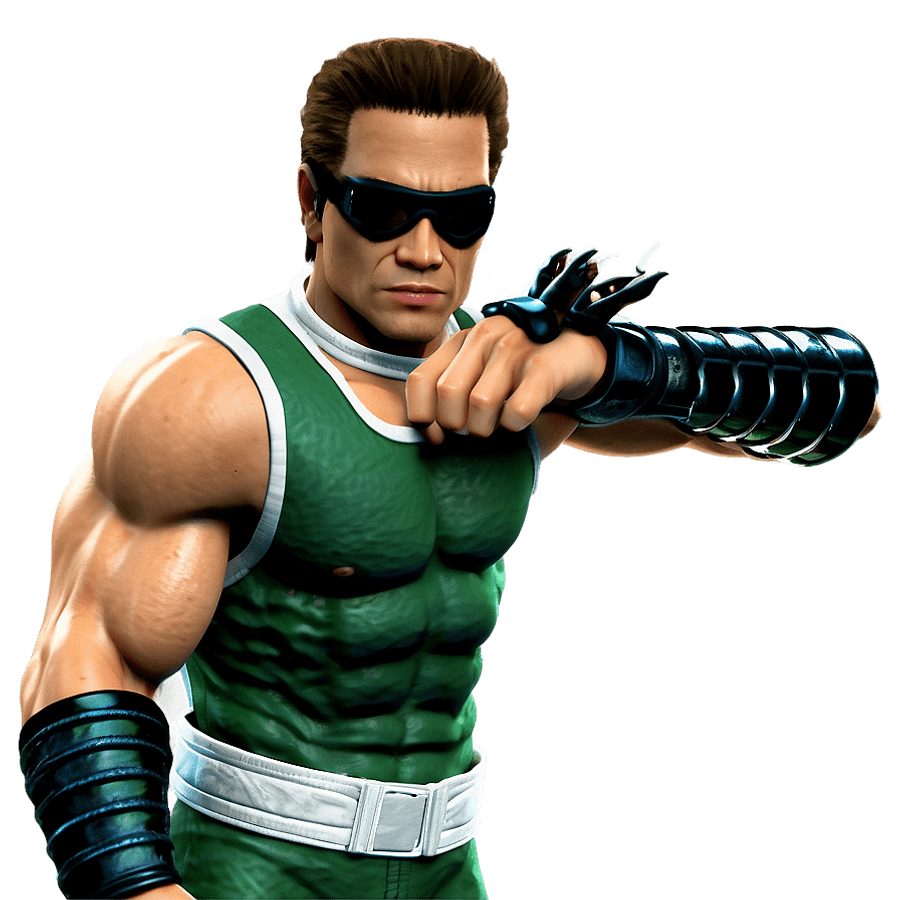 High-Resolution Johnny Cage PNG kmc38