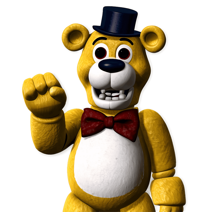 Animated Golden Freddy Icon PNG awy