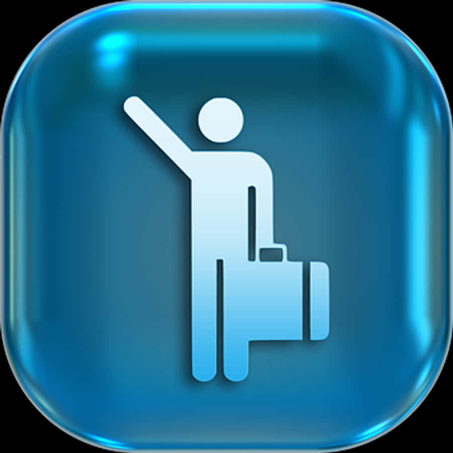 Passengerwith Luggage Icon