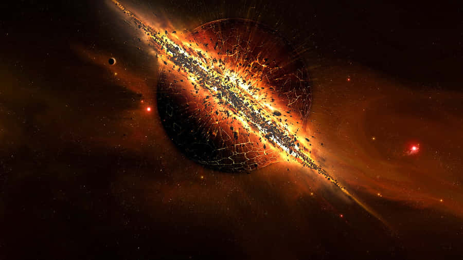 Udforskuniversets dybder med Space Aesthetic.