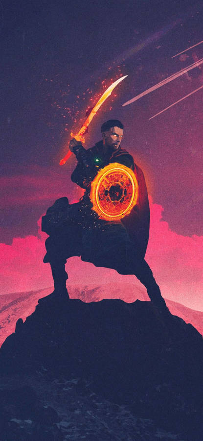Oshtur Magiske Våben Doctor Strange 4K Tapet