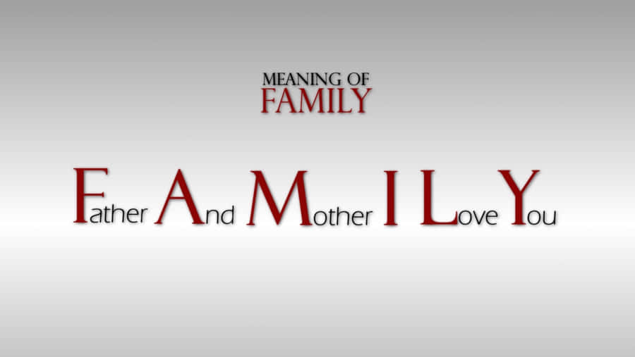 Bedeutung von Familie Akronym