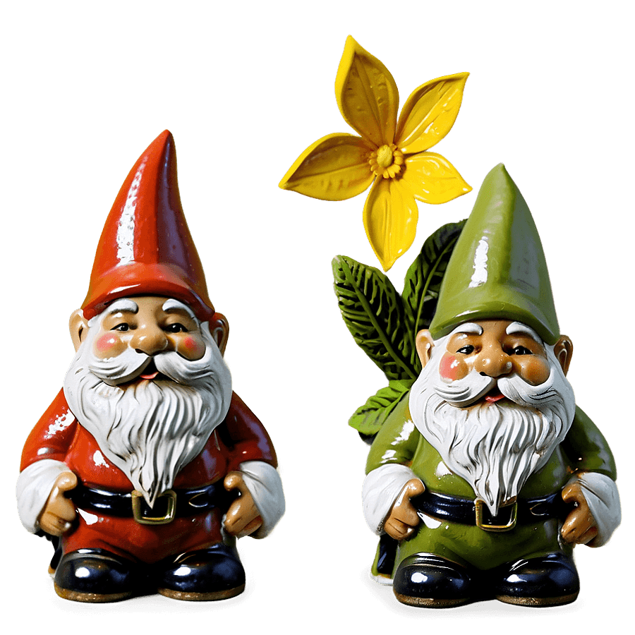 Ceramic Garden Gnome PNG 06132024
