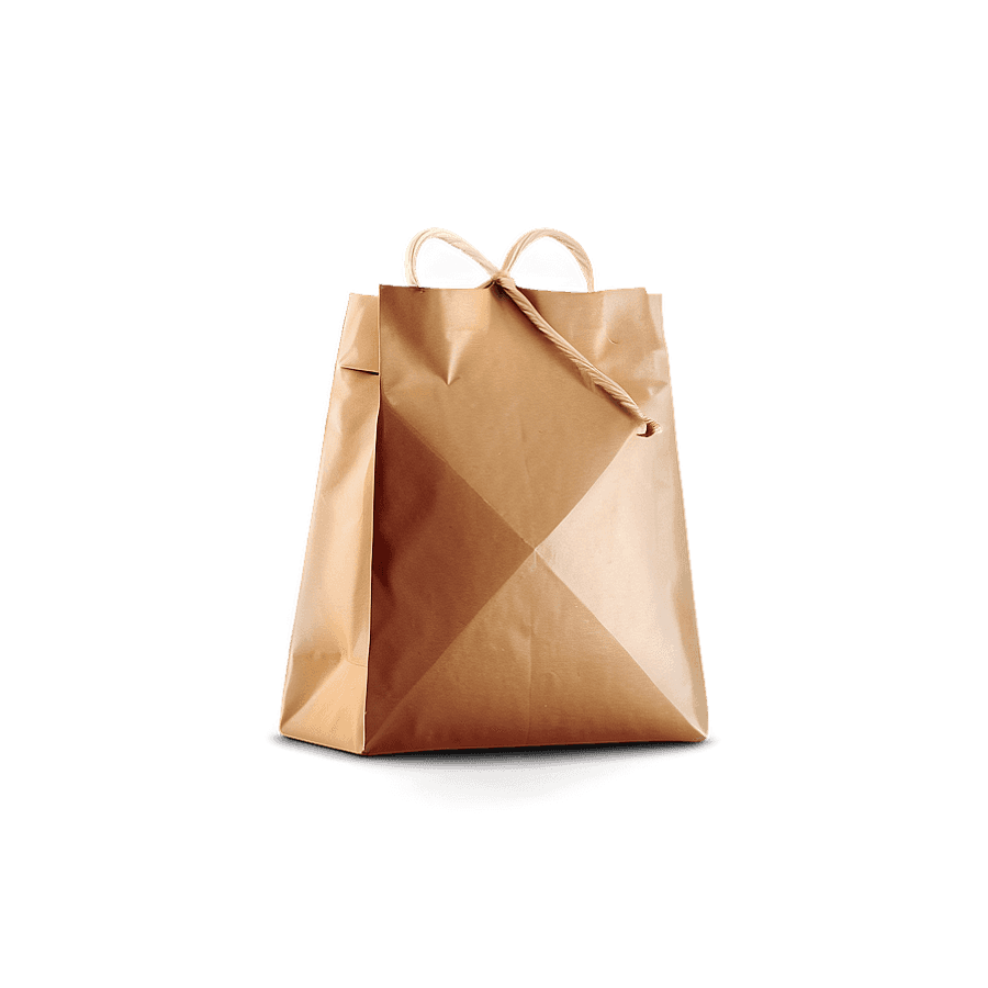 Vintage Brown Bag PNG 45