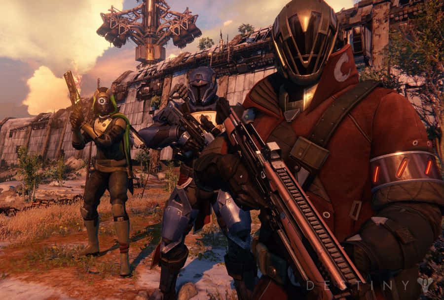 DestinyCharaktere 1602 x 1080 Hintergrundbild