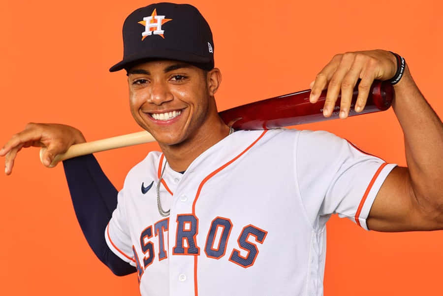Ritratto del Giocatore degli Astros Jeremy Pena