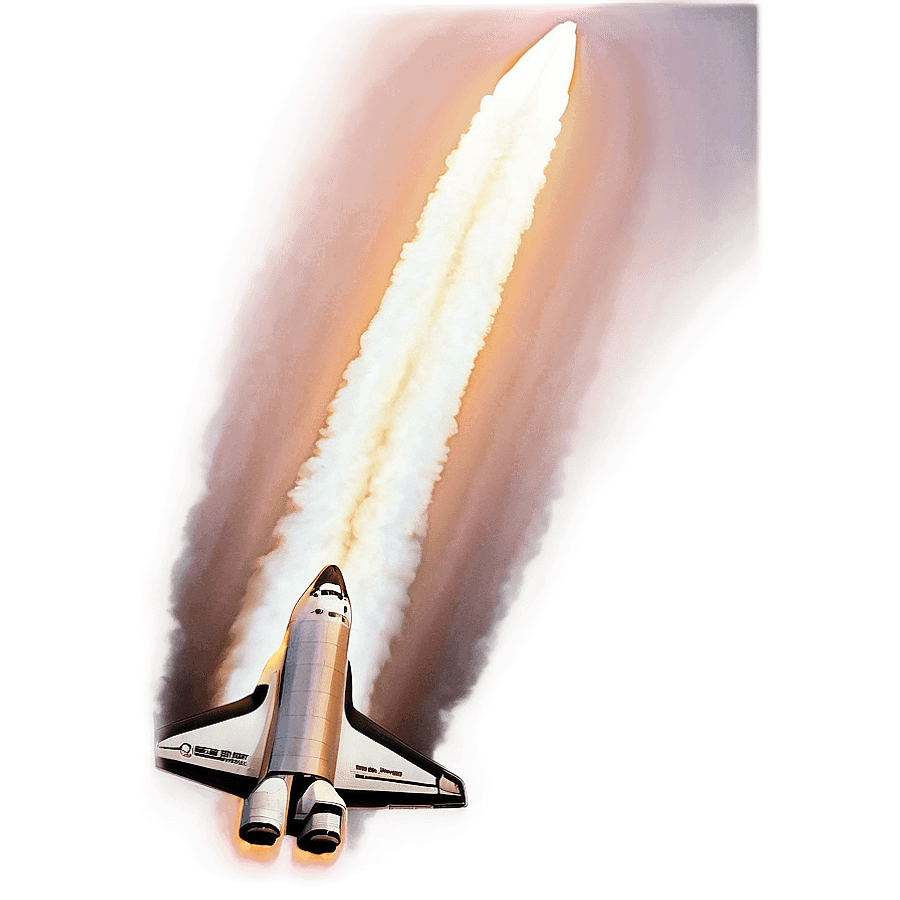 Space Shuttle Reentry PNG 73