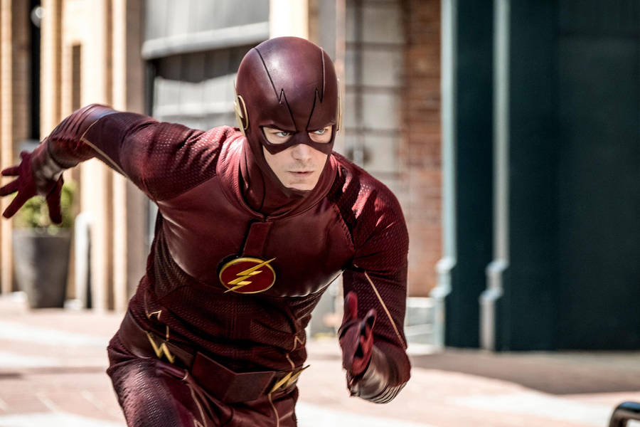 BarryAllen correndo veloce