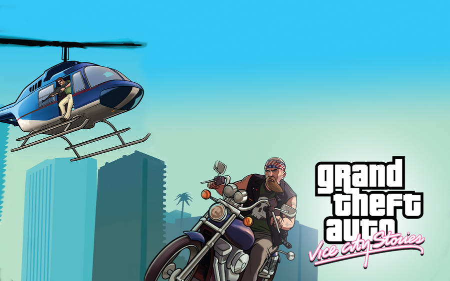 GTA Vice City VCS Biker Gang Tapet