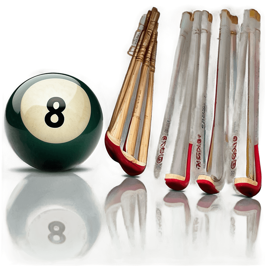 Billiard 8 Ball PNG she25
