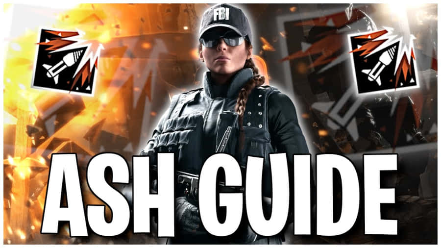 RainbowSix Siege Ash 1280 x 720 bakgrundsbild.