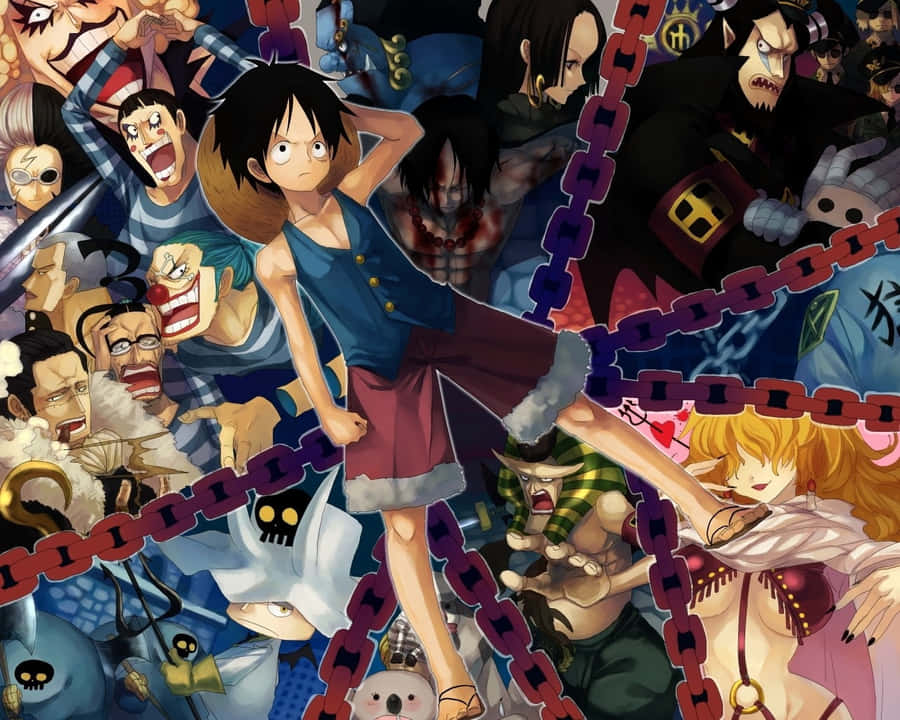 Coraggiosiavventurieri che esplorano Impel Down