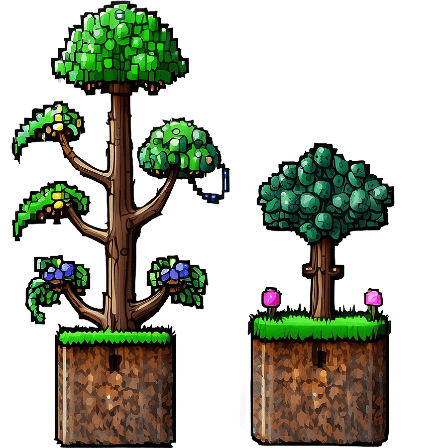 Terraria Garden Ideas PNG 93