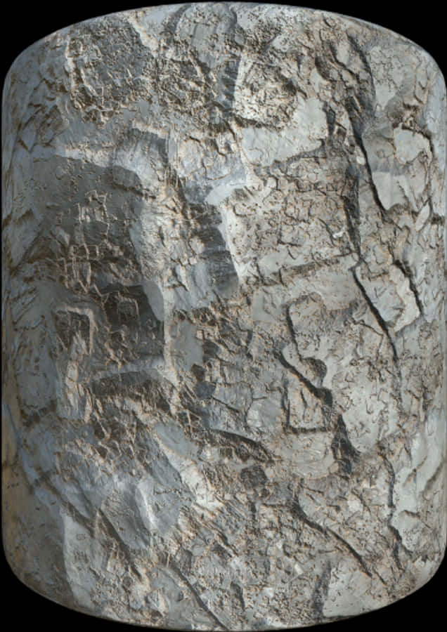 Rock Texture With Sharp Edges, Seamless And Tileable - Seamless Sharp Rock Texture, HD Png Download