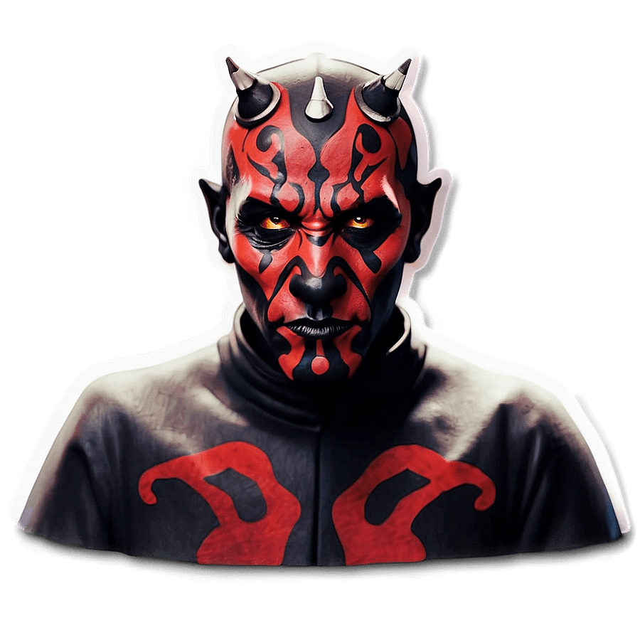 Darth Maul Tribute Art PNG 06202024