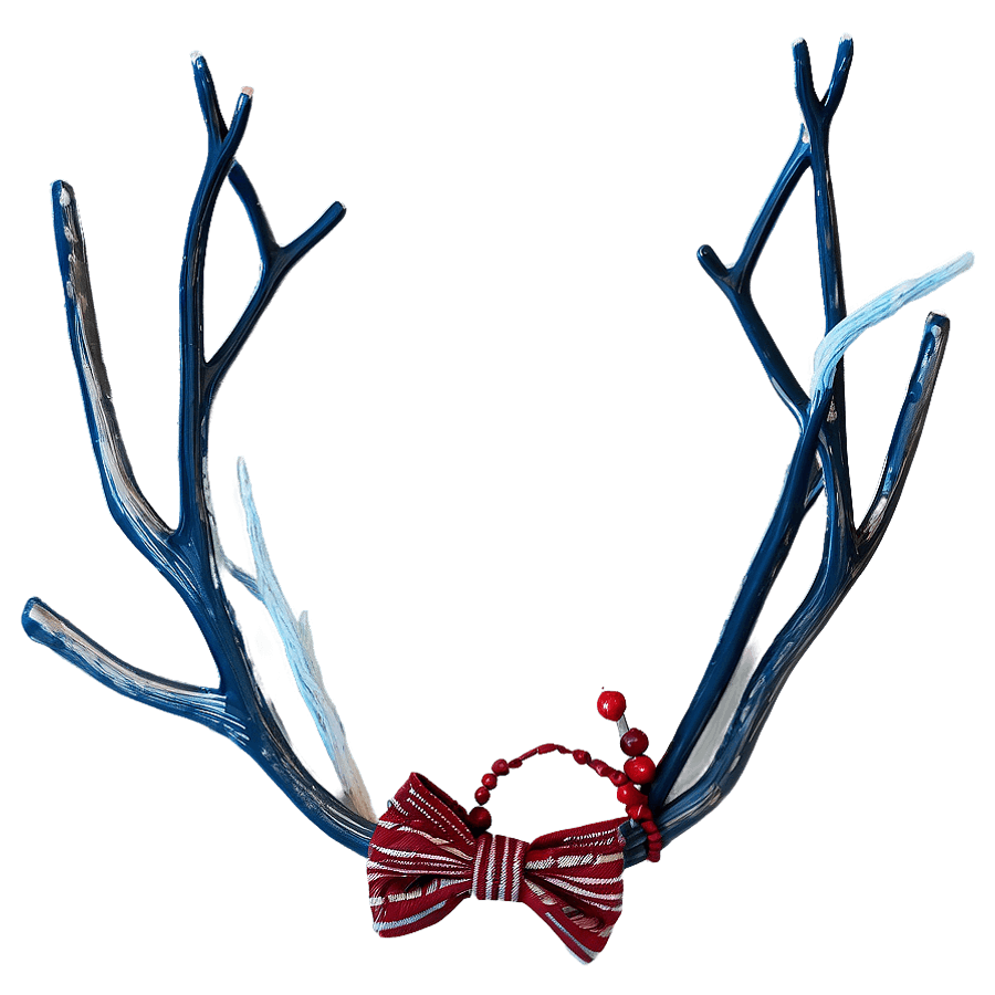 Rustic Reindeer Antlers Craft PNG 05252024