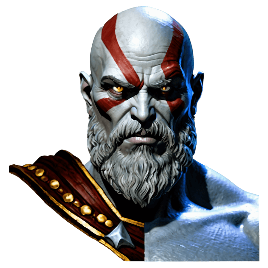 Kratos and Zeus PNG 55