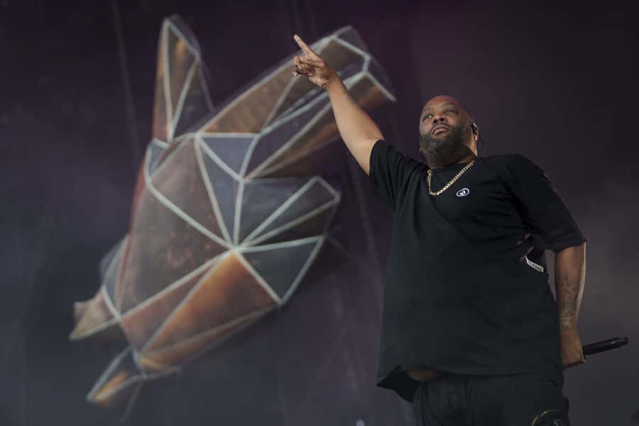 Killer Mike Uppträder på Scen