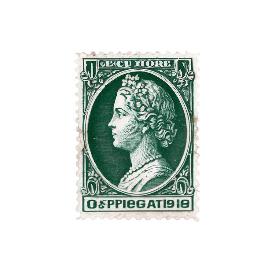 Vintage Stamp Curated Collection PNG 63