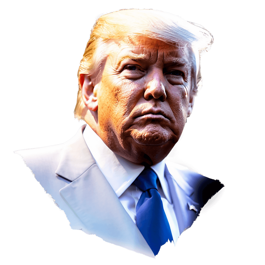 Trump Head Silhouette PNG 99
