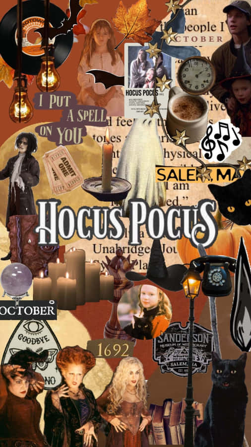 Colagem Estética de Hocus Pocus