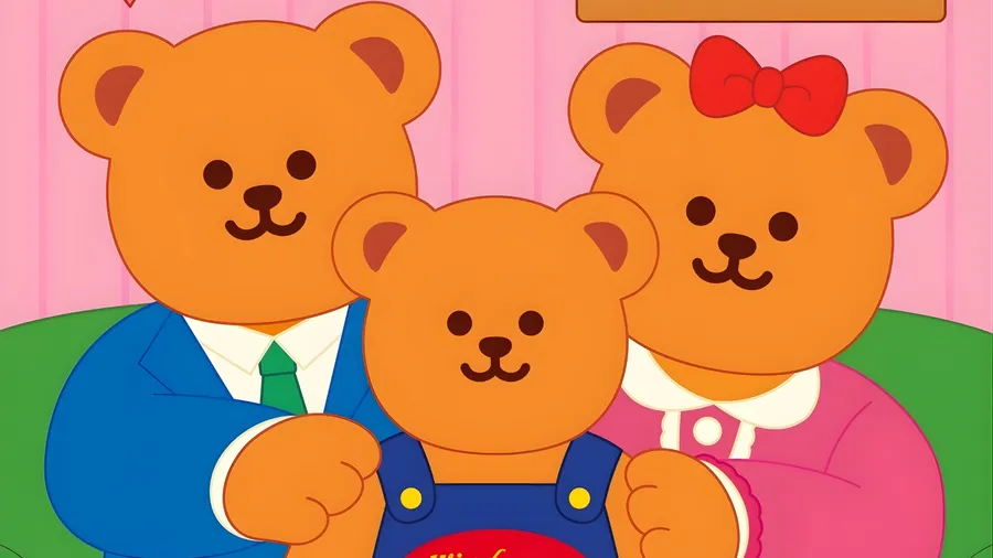 Wiggle Wiggle Bear Family