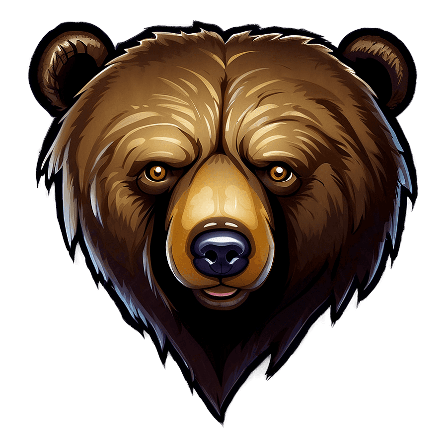 Bear Head Symbol PNG gfv13