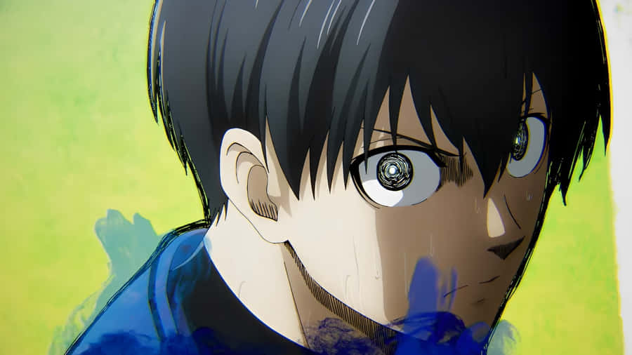 Isagi Yoichi Intensiv Blick
