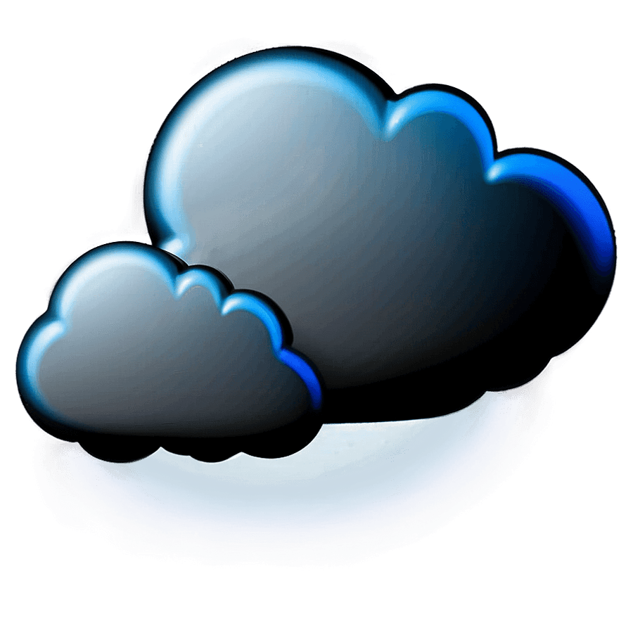 Minimalist Cloud Icon PNG mwq45