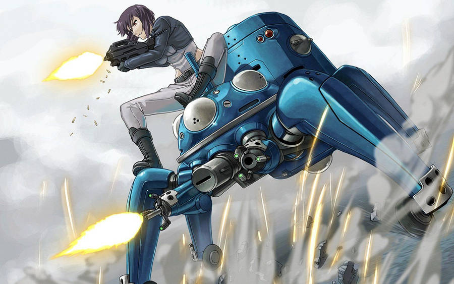 Download Ghost In The Shell Tachikoma Robot Wallpaper