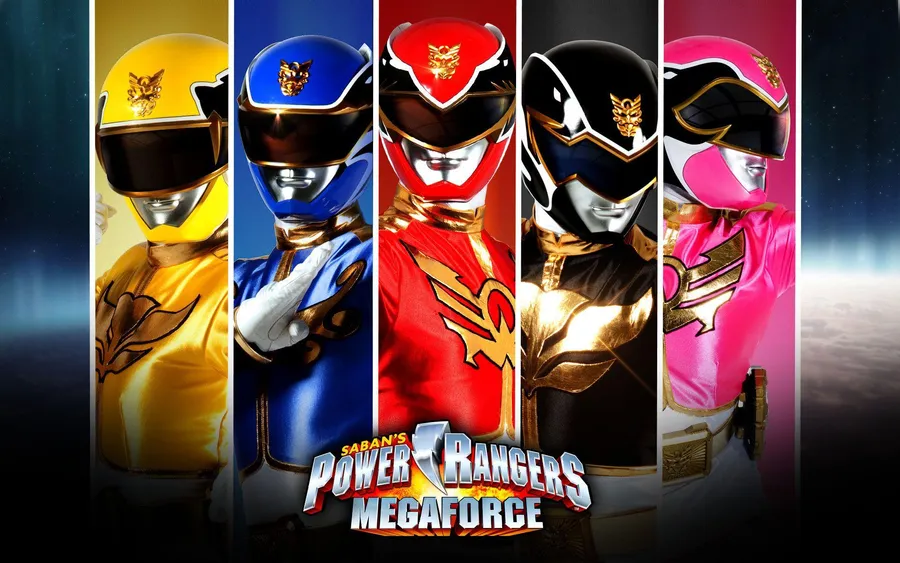 Power Rangers Megaforce Poster wallpaper.