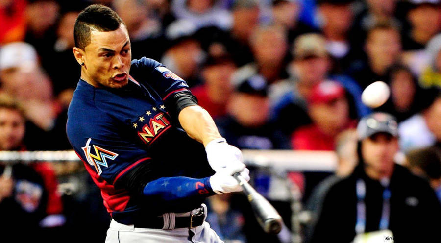 Download Giancarlo Stanton Amazing Photo Wallpaper | Wallpapers.com