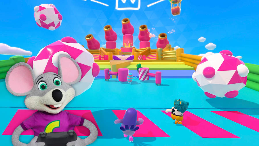 Gioco Chuck E Cheese Fall Guys
