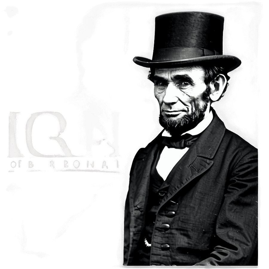 Civil War Era Lincoln PNG 12