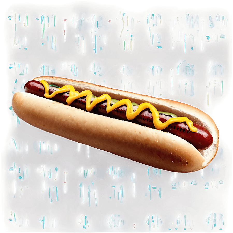 Sweet and Savory Hotdog PNG 05252024