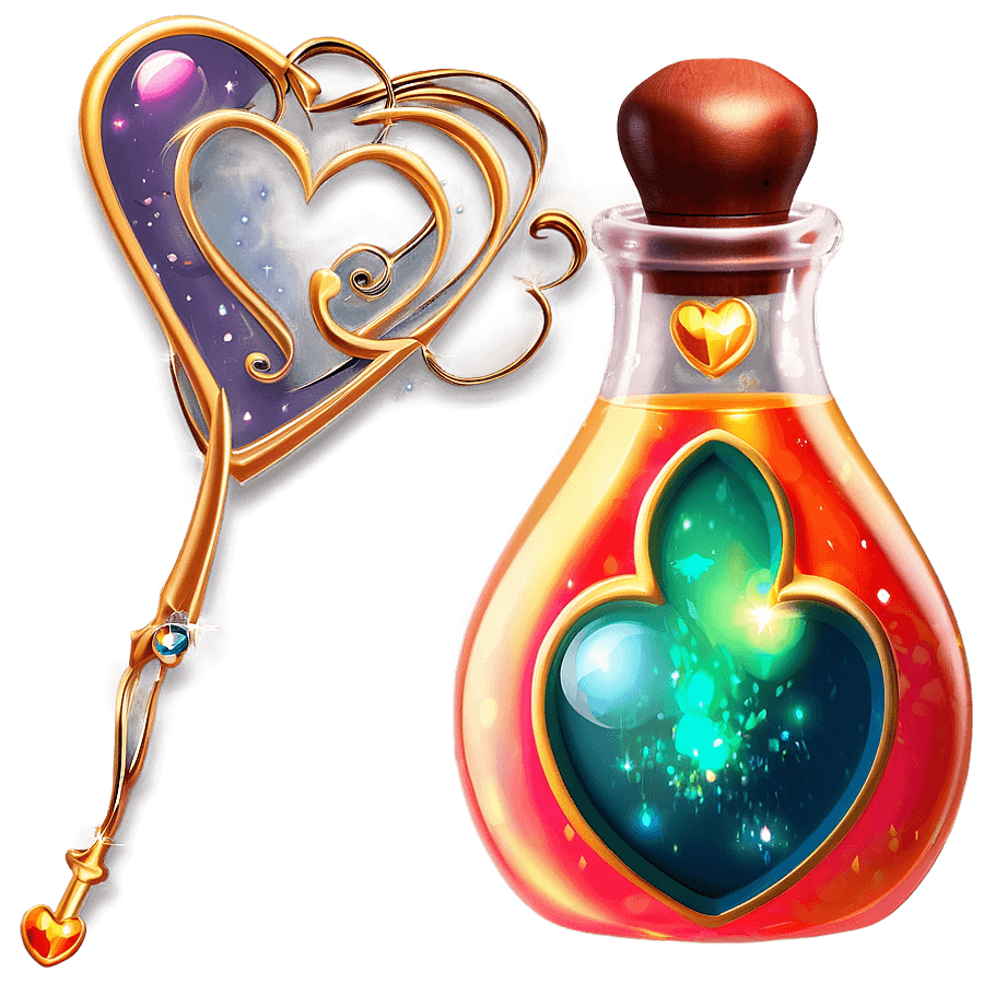 Sparkles Love Potion PNG 58