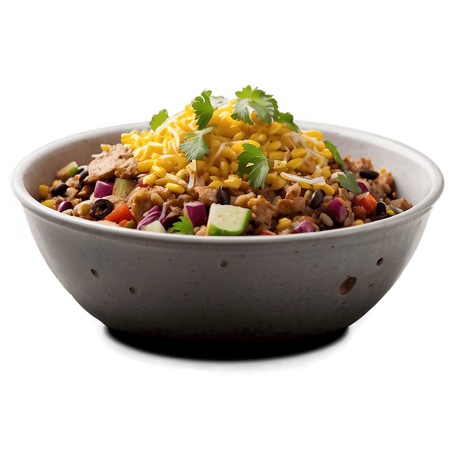 Chipotle Burrito Bowl PNG 15