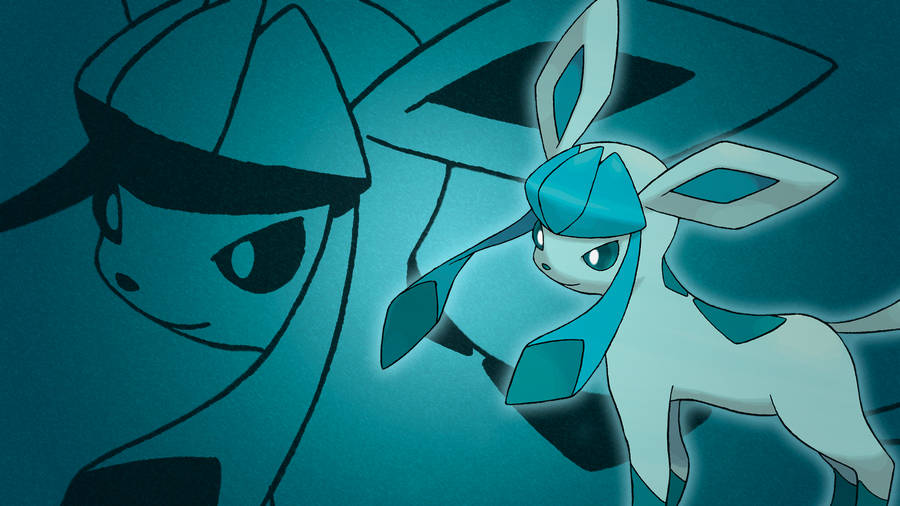 Download Glaceon Pokemon Art Wallpaper | Wallpapers.com