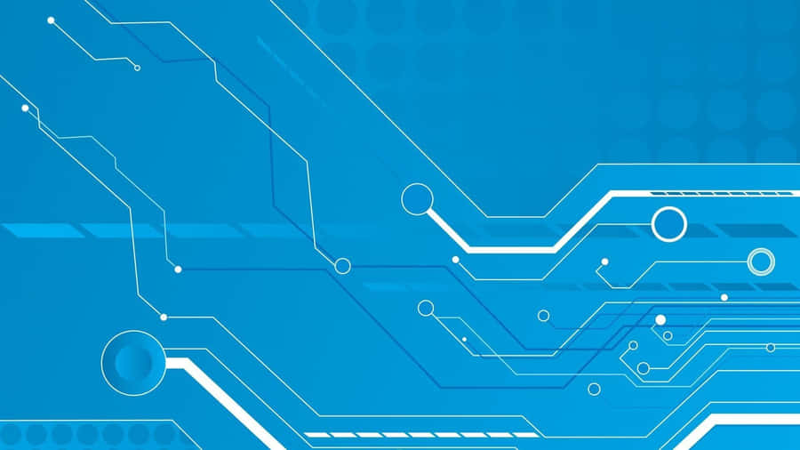 ElektrischesBlau: Eine farbenfrohe Beleuchtung